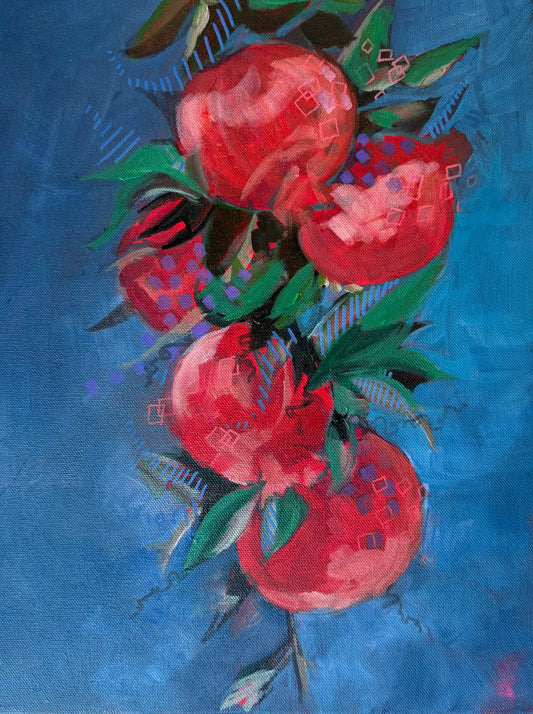 Seeds of Promise - Acrylic and Oil on Gallery Wrapped Canvas